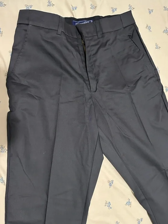Men's Charcoal Work Pants 32x30 | 4 Pockets | Flat Front | New - Picture 6 of 12